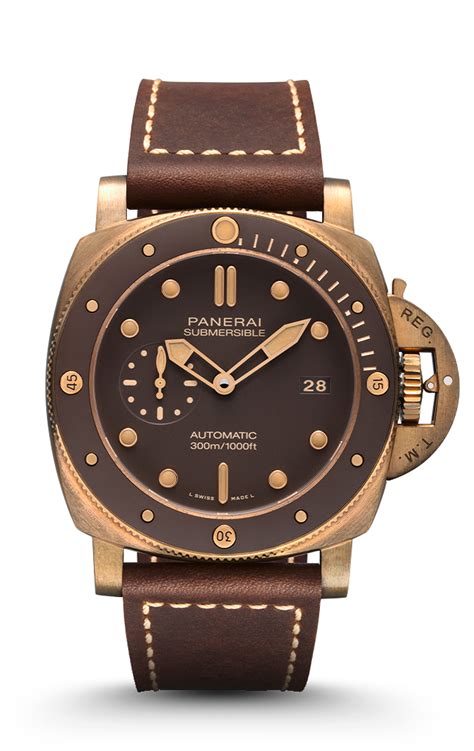 panerai submersible bronzo 47mm pam00968|Panerai Submersible Bronzo PAM 968 47mm Automatic .